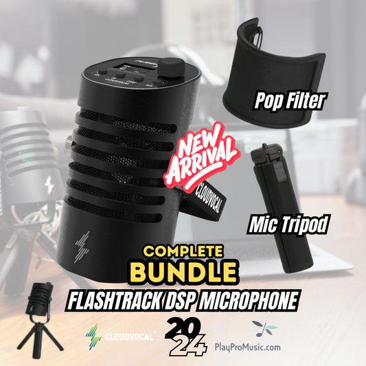 new! FlashTrack DSP Microphone (Built-in EX & IR) Complete Bundle - USA Version