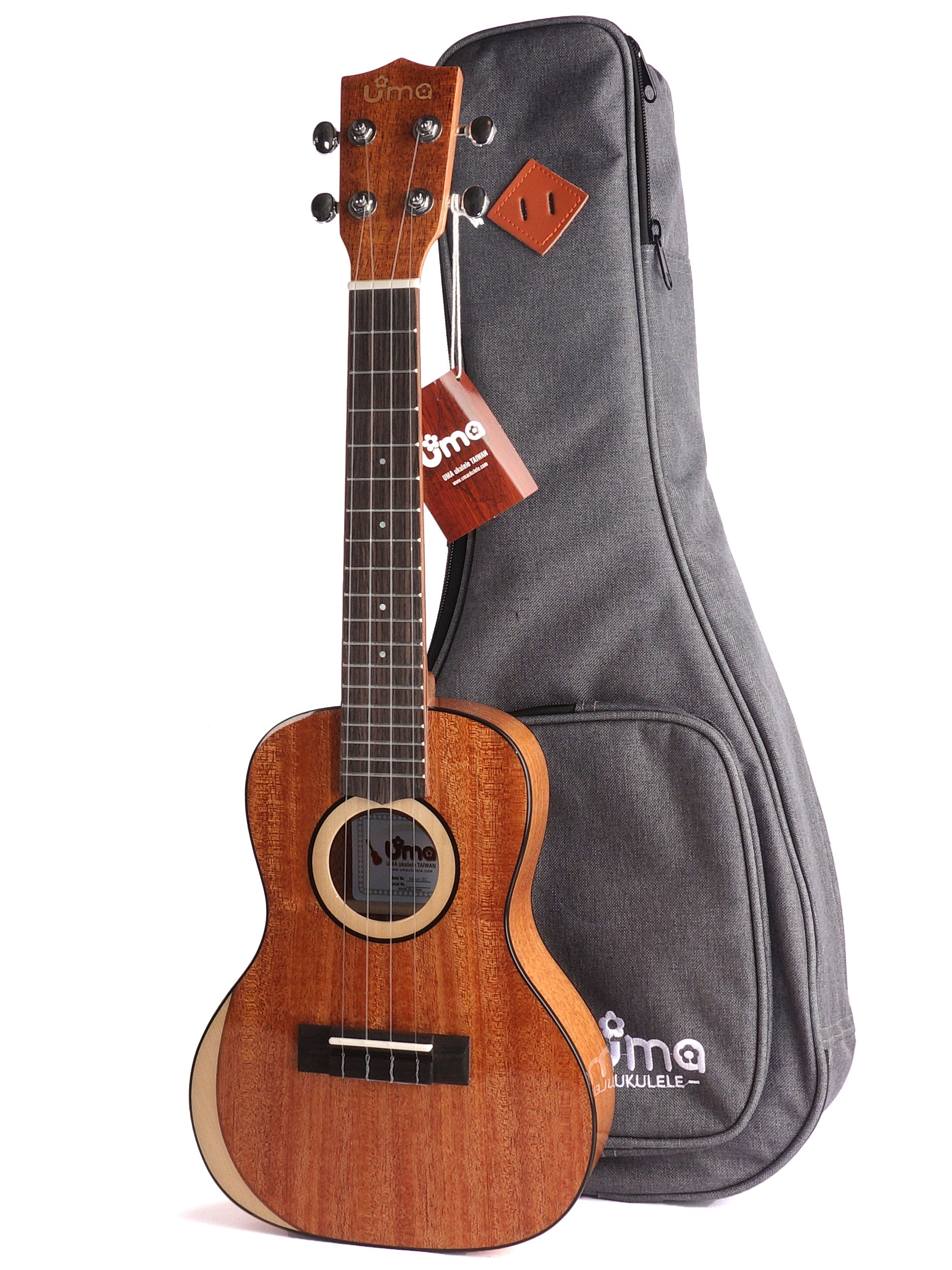 Moon Series Solid Mahogany & Maple Ukulele – PlayPro Music & Life