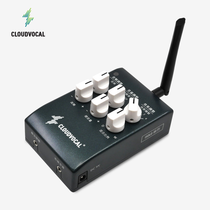 Cloudvocal iSOLO PRIME Premium Wireless Microphone System EQ